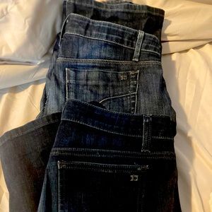 2 pair Joe’s jeans size 28 icon fit